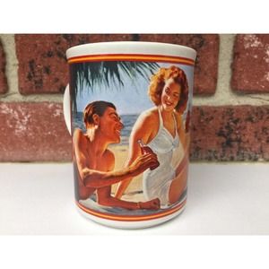 Coca Cola Through Years 1946 Mug Heirloom Collection 1987 Delicious Drink Coke